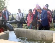 एकै दिनमा २ वटा डिप बोरिङ र १८ वटा स्यालो ट्युबवेलको उद्घाटन