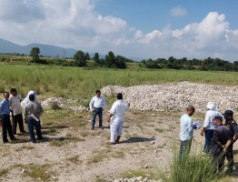 ﻿अवैध रुपमा राखिएको नदीजन्य पदार्थ गाउँपालिकाले नियन्त्रणमा लियो