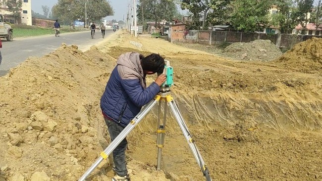 नेपालगन्ज–मैनापोखर-गुलरिया सडक विस्तार सुरु