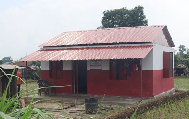 चेपाङ समुदायका लागि निर्माण गरिएका २२ वटा घरको साचो हस्तान्तरण