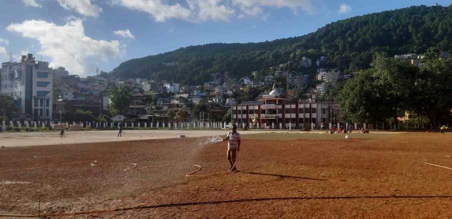 तानसेनको टुँडिखेल मैदानको स्तराेन्नति कार्य ८५ प्रतिशत पूरा