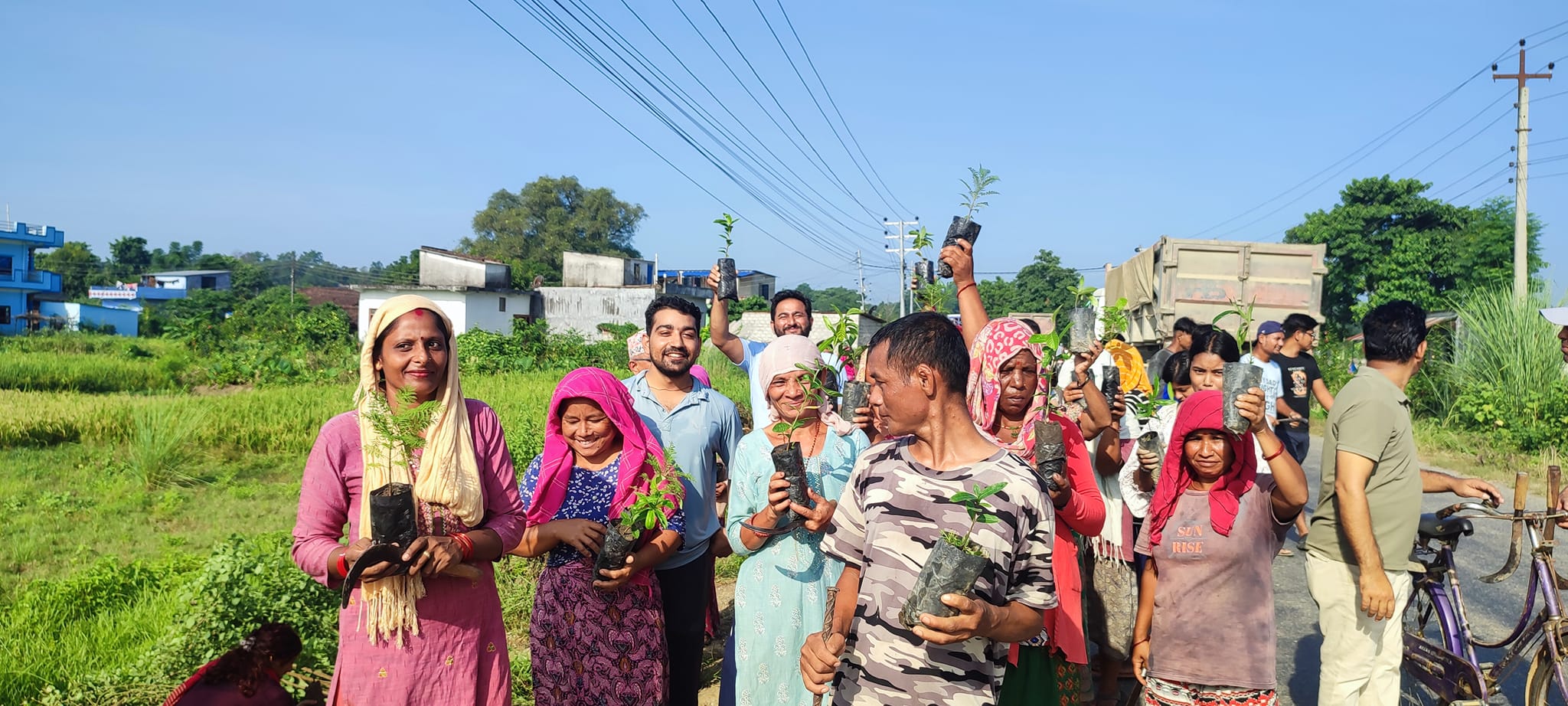 देवदहमा हरियालीसहितको सडक सौन्दर्यकरण कार्यक्रम